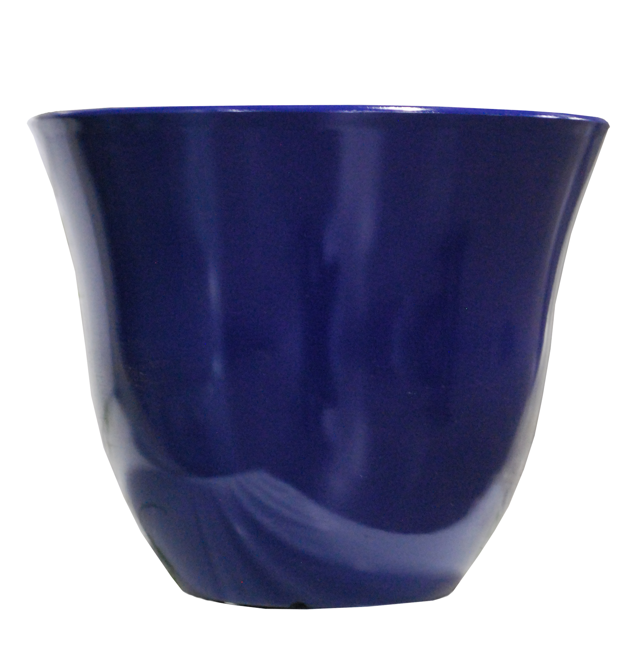 13” x 10.5” Baby Bell Planter Cobalt Blue Gloss - 12 per case - Decorative Planters